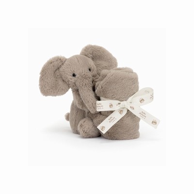 Jellycat Smudge Elephant Soothers New Zealand | IDSVK4806